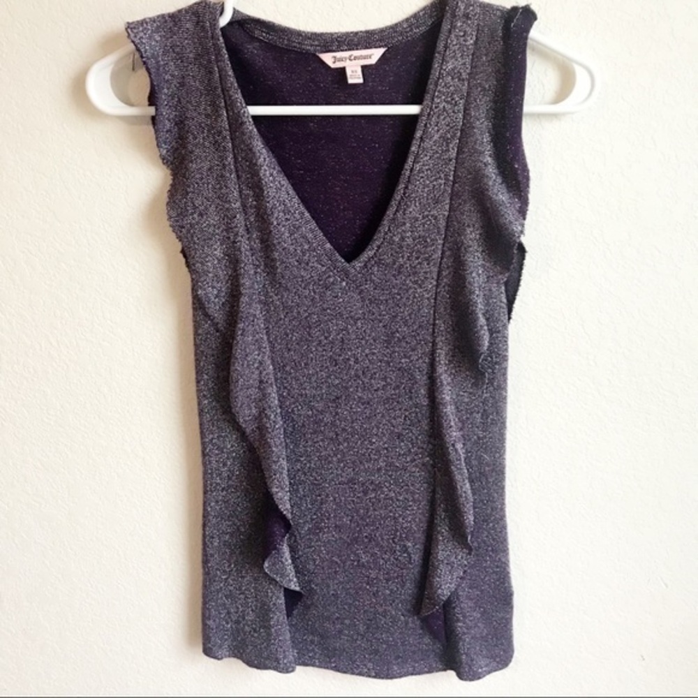 Juicy Couture Shimmer Top, XS